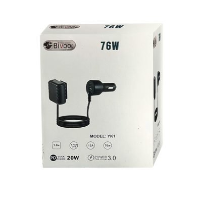 BIVOOB 76W Car Charger