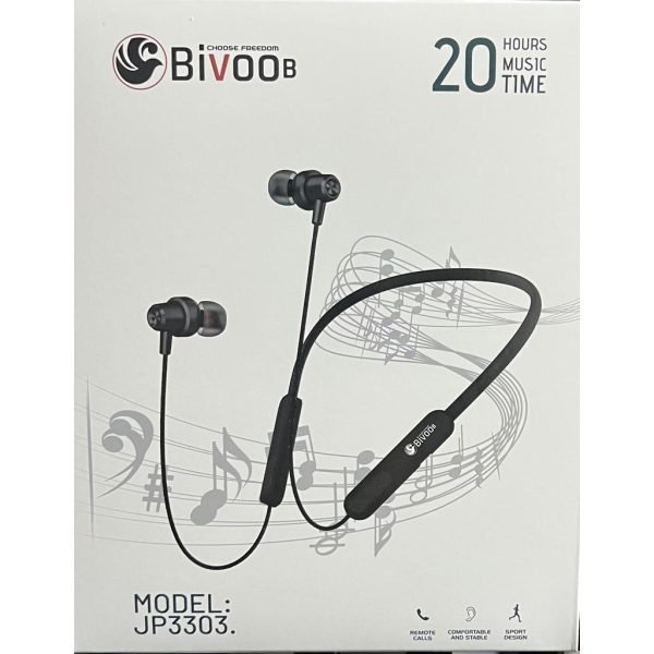 BIVOOB JP-3303 Neckbands 20 hours play time Sport Design