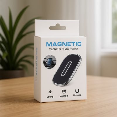 Magnetic Phone Holder for Car – QY40 Universal Dashboard Mount